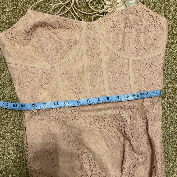 KEEPSAKE the Label Dresses Keepsake Sense Lace Midi Dress With